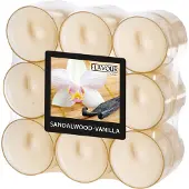 Flavour Duftlichte - Sandalwood-Vanilla in Polycarbonathülle