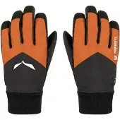 Salewa Powertex Tirolwool Responsive Gloves Orange,Noir M Enfants