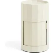 HAY Facet Cabinet Eggshell | 101 (1 door, H66) | With feet and castors