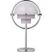 Gubi Multi-Lite Lampe Portative Chrome | Pale Lilac