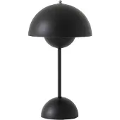 &tradition Lampe de Table &Tradition, Flowerpot VP9, dimmable, Noir, Salon / séjour, Plastique, Design