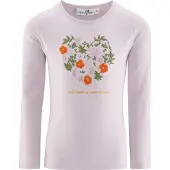Happy girls T-Shirt jaune / kiwi / violet pastel / orange