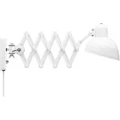 Fritz Hansen Applique Murale , Kaiser Idell 6718-W, dimmable, Blanc, Salon / séjour, Métal, Design