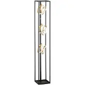 FISCHER&HONSEL GMBH Lampe sur pied design Gisi noir avec de l'or