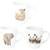 Excellent houseware Becher Jungle, 3er-Set