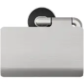 Tiger Porte-Rouleau Tiger Cooper avec Rabat Inox Brossé