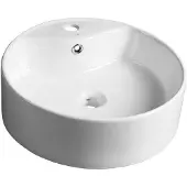 Sapho Lavabo en céramique YAKARTA, Ø 46 cm, blanc