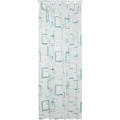 Sealskin Rideau de Douche Sealskin Retro Bleu