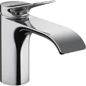 Hansgrohe Vivenis, mitigeur monocommande pour lavabo, 80, sans vidage, chrome, 1 pièce.