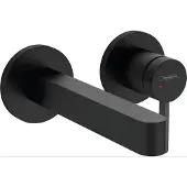 Hansgrohe Finoris robinetterie de lavabo monocommande modèle encastré pour montage mural avec bec 16,5 cm, portée 168mm, 76051670