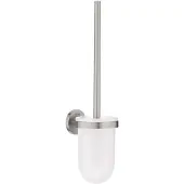 GROHE Essentials Porte-balai de toilettes - montage murale - ronde - ouvert - supersteel 40374dc1