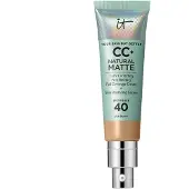 IT Cosmetics Your Skin But Better CC+ Natural Matte CC crème effet mat SPF 40 Neutral Tan 32 ml