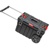 Qbrick System ONE Trolley Vario empilable 605 x 405 x 345 mm 44 l IP66 avec roulettes sur axe métallique