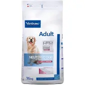 Virbac Veterinary HPM Adult Neutered croquettes chien moyen et grand 16000 g Aliment