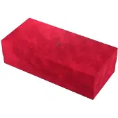 GameGenic Boîte de rangement pour cartes Dungeon 1100+ Convertible Rouge pour collectionneurs
