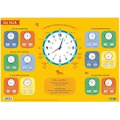 Zuidnederlandse Uitgeverij (ZNU) Sous-verre éducatif - L'horloge