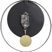 Beliani Magland 30 Cm Metal Wall Clock Black Lumarko !