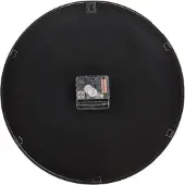 Beliani Horloge murale Cluses 30 Cm Métal Noir Lumarko !