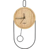 Beliani Sierre 20 Cm Light Brown Lumarko Wall Clock !