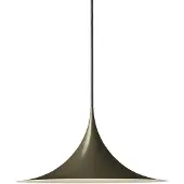 Gubi Suspension , Semi, dimmable, Brun / rouille, Salon / séjour, Métal, Design