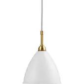 Gubi Bestlite BL9 Suspension Brass Base | Soft White Shade | Small