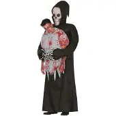 Guirca Carrying Death Men Costume Bleu L