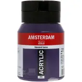 Taidepiste Peinture Acrylique - Violet bleuâtre permanent - 568 - - Pot de 500ml