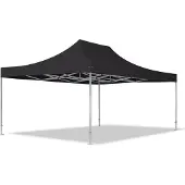 TOOLPORT 4x6 m Tonnelle pliante Alu, PES 800, noir