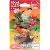 Iwako Gommes Puzzle Dinosaures I