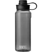 Yeti Yonder Water Bottle 34oz Tether Cap, Charcoal Grey, gourde avec bouchon poignée, 1L