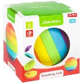 Toi-Toys Little Stars Baby Stapelturm Puzzleball, 6-tlg.
