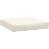vidaXL Coussin de palette crème mélangé 60x60x10 cm tissu