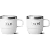 Yeti Rambler Stackable Mugs 6oz, White, tasses isothermes empilables, 177 ml
