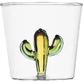 Ichendorf Milano - Gobelet Cactus Vert/Ambre - Plantes Du Désert - Design Alessandra Baldereschi