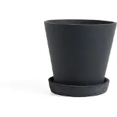 HAY Pot de fleur avec soucoupe L 17,5 cm