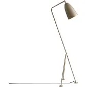 Gubi Lampadaire , Gräshoppa, Gris, Salon / séjour, Métal, Design