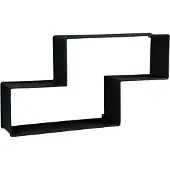 Gubi Dédal Étagère Black Semi Matt