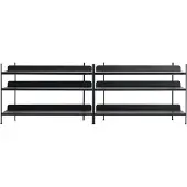 Muuto Compile Shelving System Lot de Black | Configuration 6