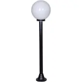 Lyora Lampe de jardin Globe Bolano 121cm. opale debout