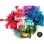 Ecoline Bloc de papier aquarelle Ecoline, 24x32cm, 290 G/M, 12 feuilles