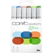 Copic Sketch Cartouche d'encre Earth Essentials 6 pièces
