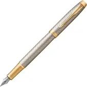 Parker IM Premium Silver/Gold Stylo-plume Fine
