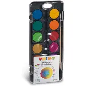 Primo Tempera Aquarelle Lot de 12 Ø30 + accessoires