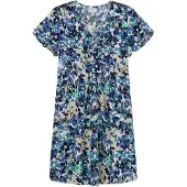 Pepe Jeans Odelia Short Sleeve Dress Bleu 12 Years Fille
