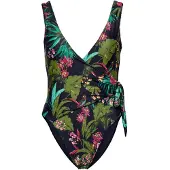 ONLY Maillot de bain 'ONLJulie' turquoise / vert / rose / noir