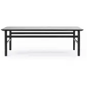 Normann Copenhagen Table basse Grow 70x120cm chêne noir