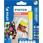 Pilot Pintor Medium lot de 6 Neon