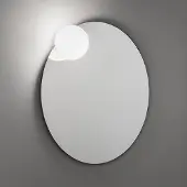 Estiluz Circ Miroir Rond avec Lampe Murale With Demister System