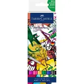 Faber-Castell Marqueurs Magiques - 6 pces - Graffiti - - UneTaille - Marqueur