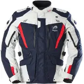 Furygan Veste textile de moto Apalaches Evo, bleu/blanc/rouge, taille M